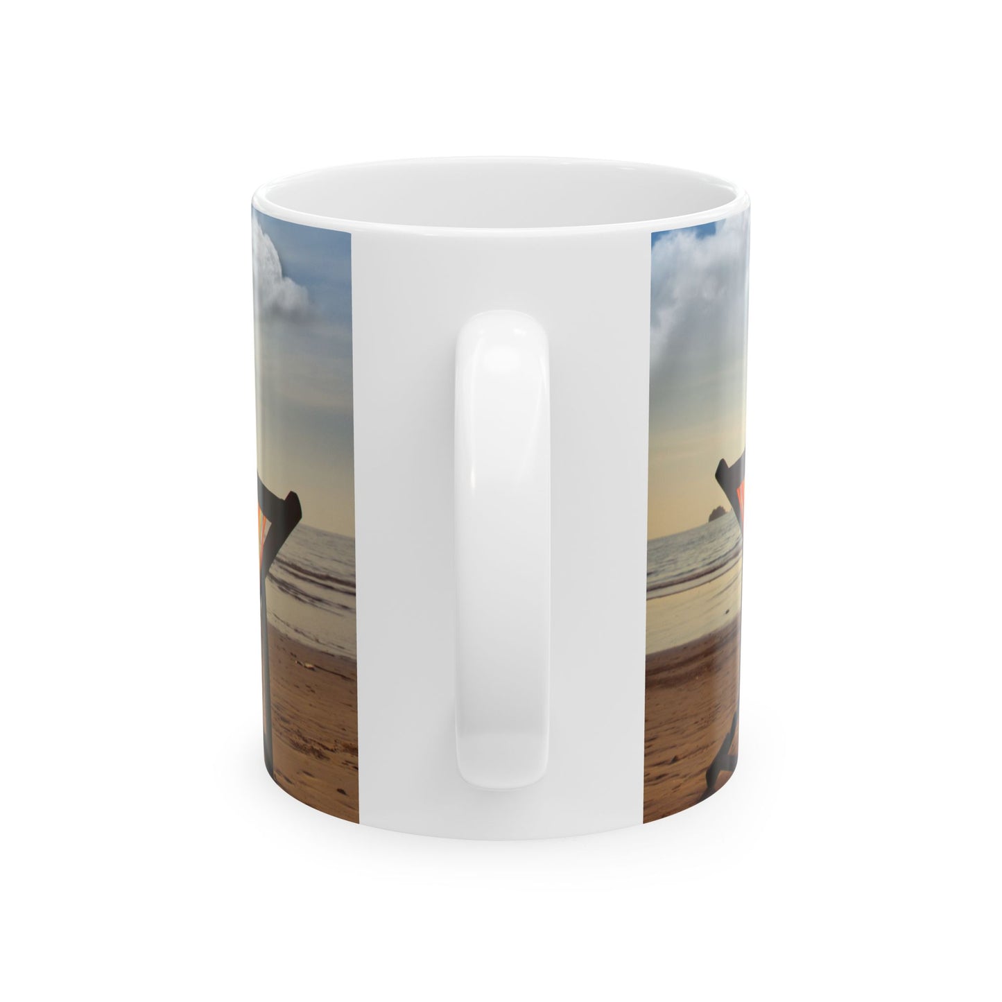 Beach Sunset Ceramic Mug - Enjoy the Simple Moments of Life, Coffee Cup for Relaxation, Perfect Gift for Friends, Summer Decor, [...]