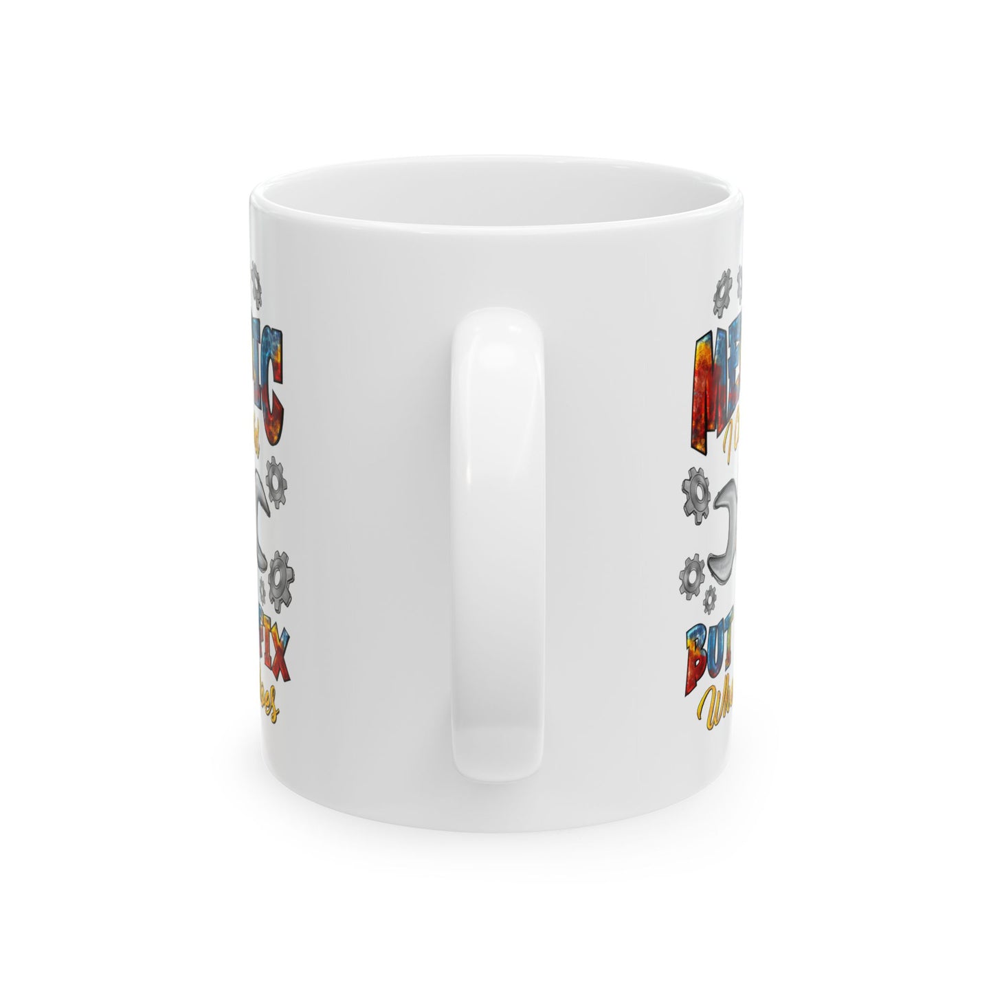 Mechanic Mug  Perfect Gift for Auto Enthusiasts Craftsmen  Funny Coffee Cup for Gearheads Workshop Humor